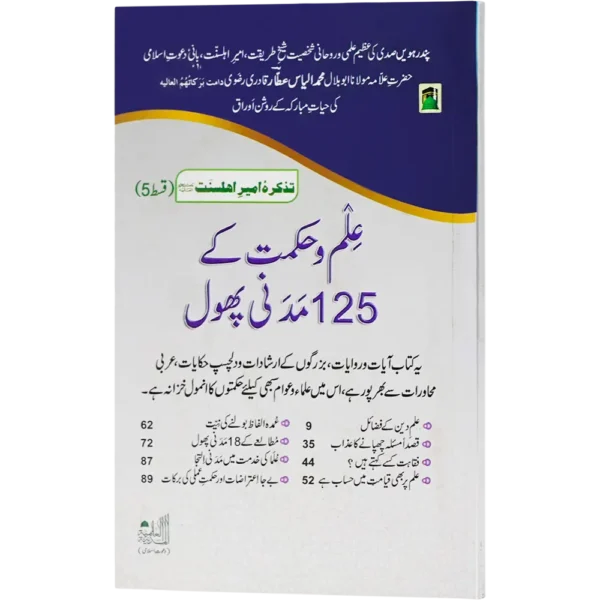 Ilmo Hikmat Ke 125 Madani Phool