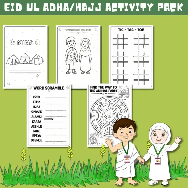 Kids' Eid & Hajj Activity Bundle - Image 3