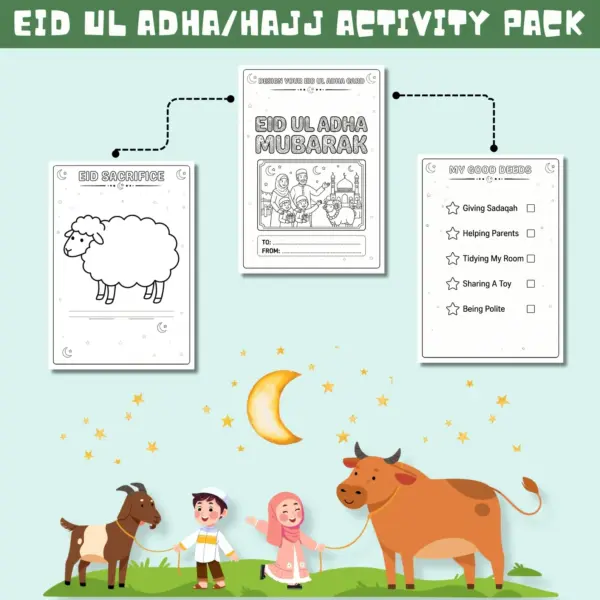 Kids' Eid & Hajj Activity Bundle - Image 5