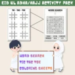 Kids' Eid & Hajj Activity Bundle - Image 4